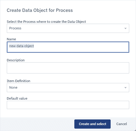 creating a new Data Object