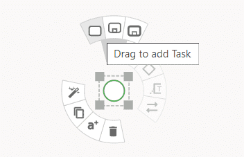 adding a Task using the Task icon