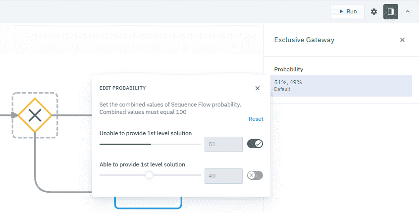 configure probability